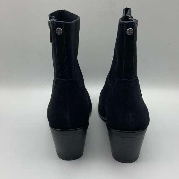 UGG Women's Breeda Suede Zipper Heel Boots - Picture 3 of 7